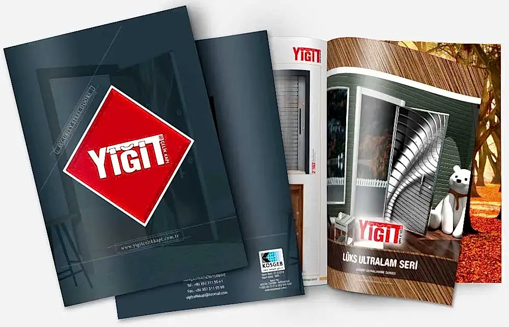 2021 Yiğit Çelik Kapı katalog kapağı