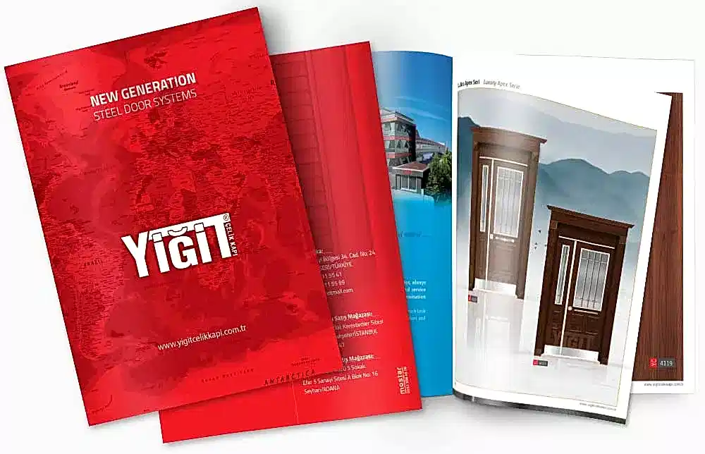 2023 Yiğit Çelik Kapı katalog kapağı