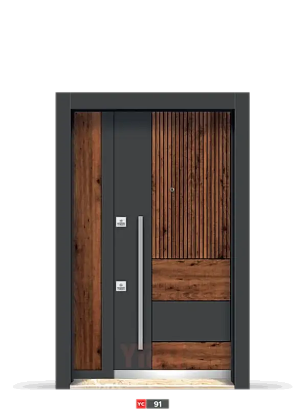 Lamelli Kompozit Panel Kapı Modeli YC 91